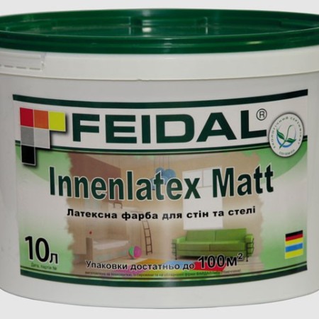 Feidal Innenlatex Matt интерьерная краска на латексной основе 10л